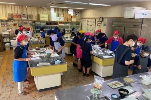 イカの塩辛づくり体験